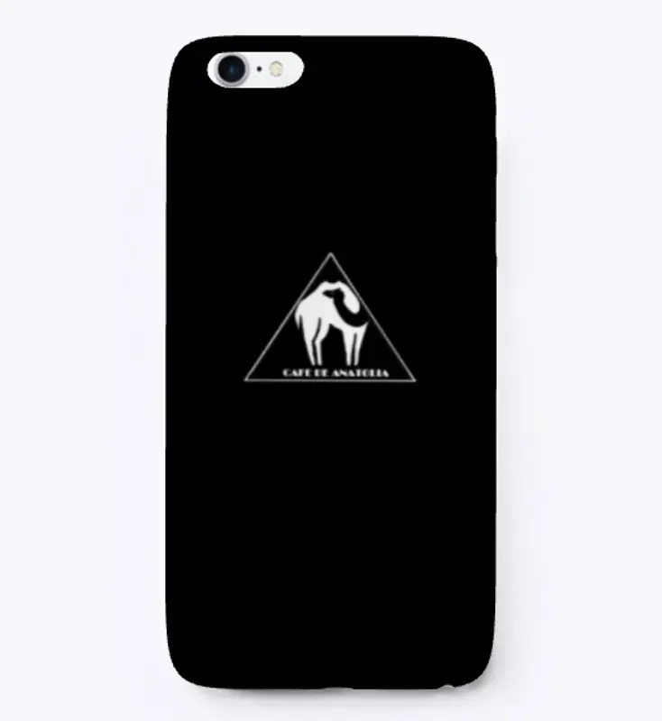 Cafe De Anatolia (Black iPhone Case)